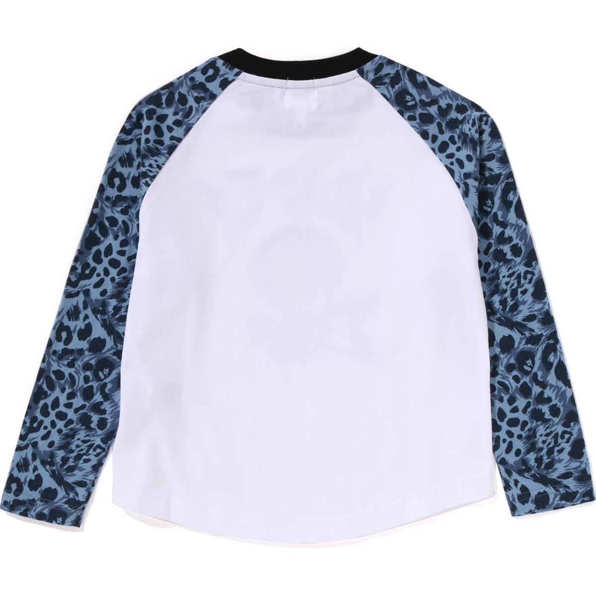 WILD LEOPARD PATTERN BABY MILO RAGLAN LS TEE KIDS