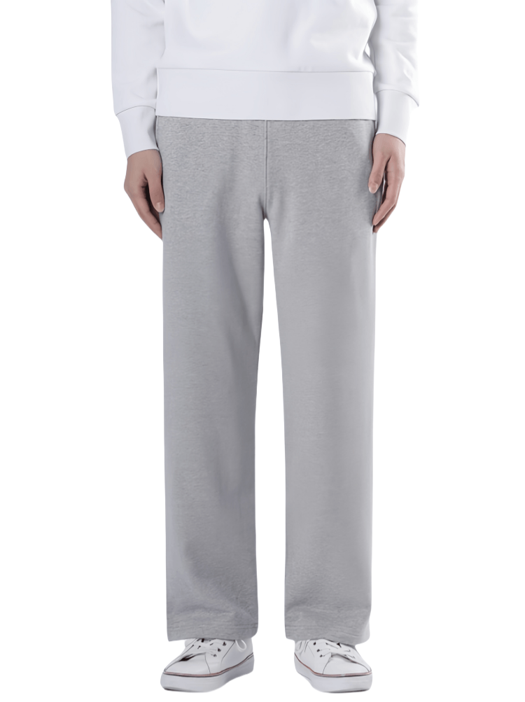 Thom Browne Style Unisex side Side-Stripe loose straight trousers