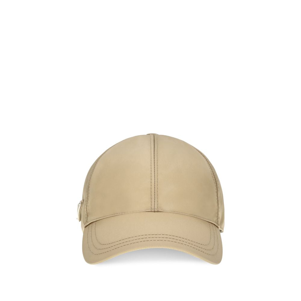 Prada Beige Polyamide Baseball Cap