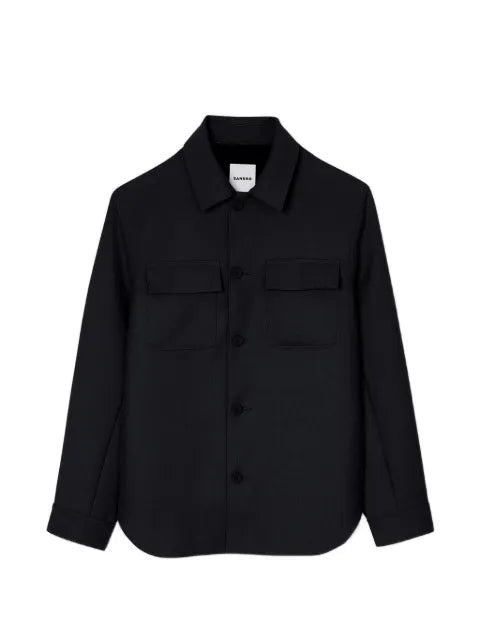 SANDRO buttoned oversized shirt