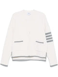 Thom Browne merino wool 4-Bar Milano stitch cardigan
