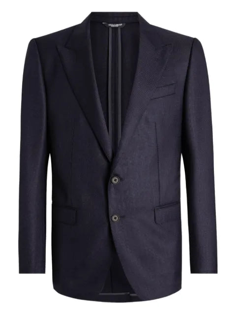 Dolce & Gabbana two-button wool blazer