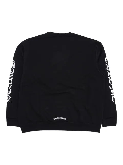 Chrome Hearts neck-logo long-sleeve sweatshirt