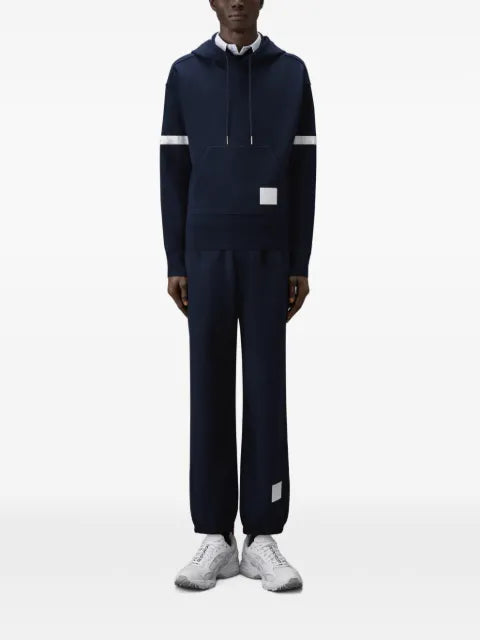 Thom Browne loopback jersey armband oversized hoodie