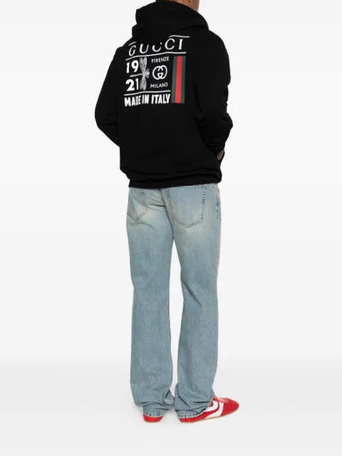 Gucci graphic hooded sweatshirt