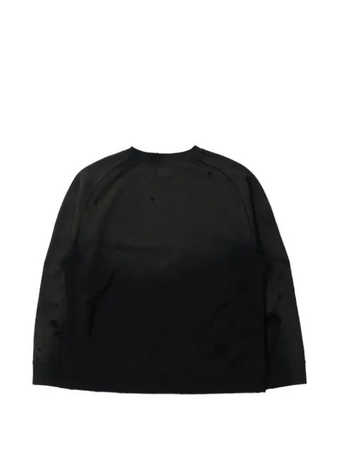 Needles deconstructed distressed sweatshirt