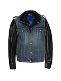 MARKING DISTANCE Bikerclub layered-effect jacket