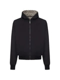 Gucci reversible cotton canvas zip jacket