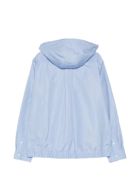 sacai striped jacket
