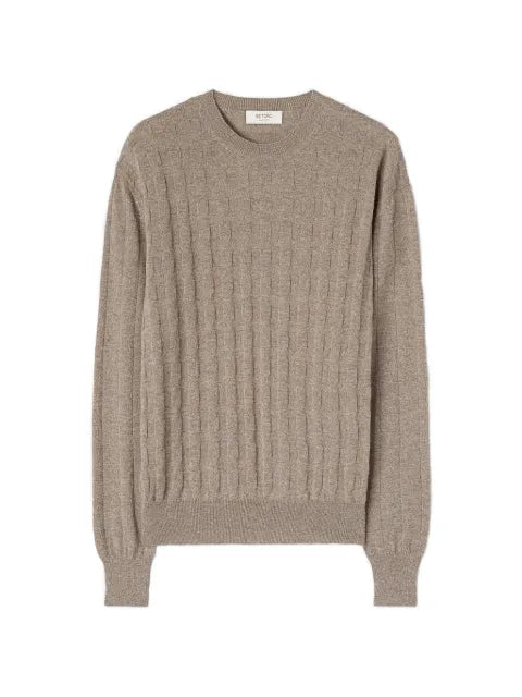 RETORI Window crew-neck sweater