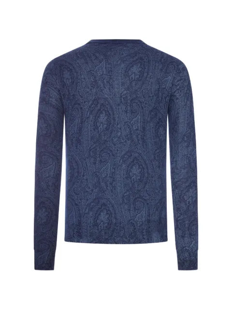 ETRO paisley-print long-sleeve sweater