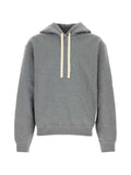 Jil Sander logo-print drawstring hoodie