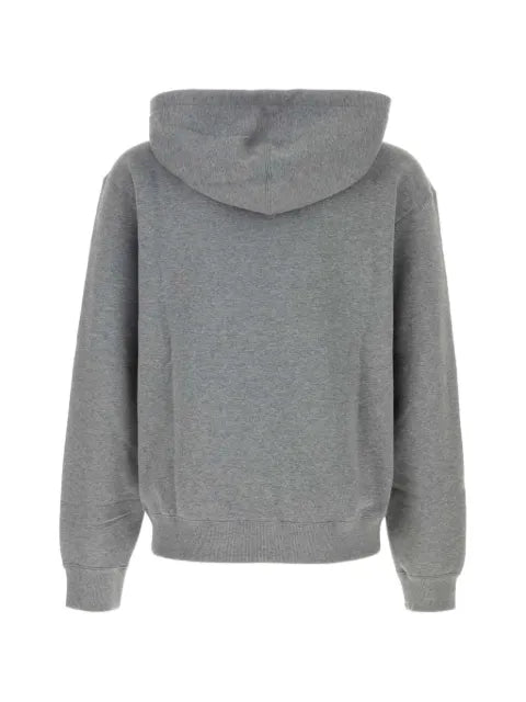 Jil Sander logo-print drawstring hoodie