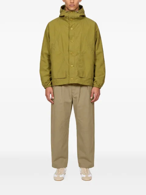 YMC hooded button-up jacket