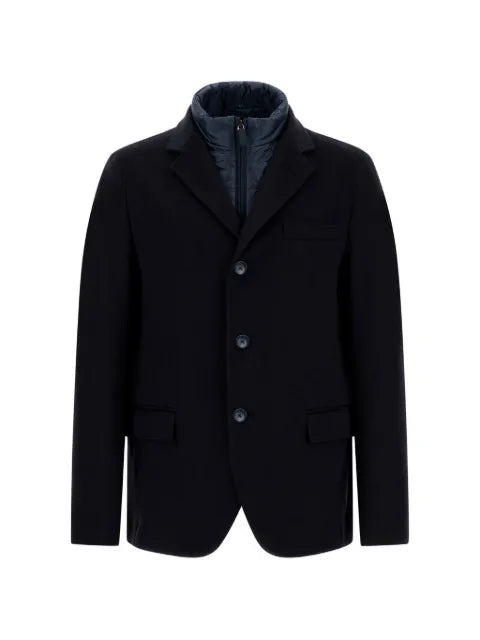 Herno Nylon Ultralight quilted-bib blazer