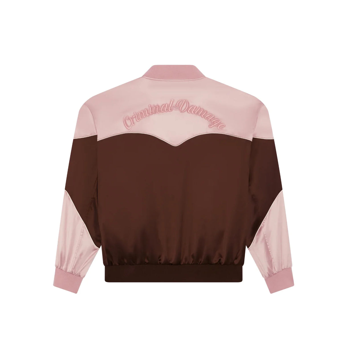 Criminal Damage Western Satin Bomber