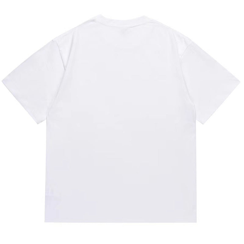 BAPE Green ABC Camo Ape Head Men's T-Shirt - Black