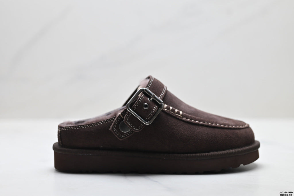 UGG Ethnic-Trim Shearling Slip-On Shoes