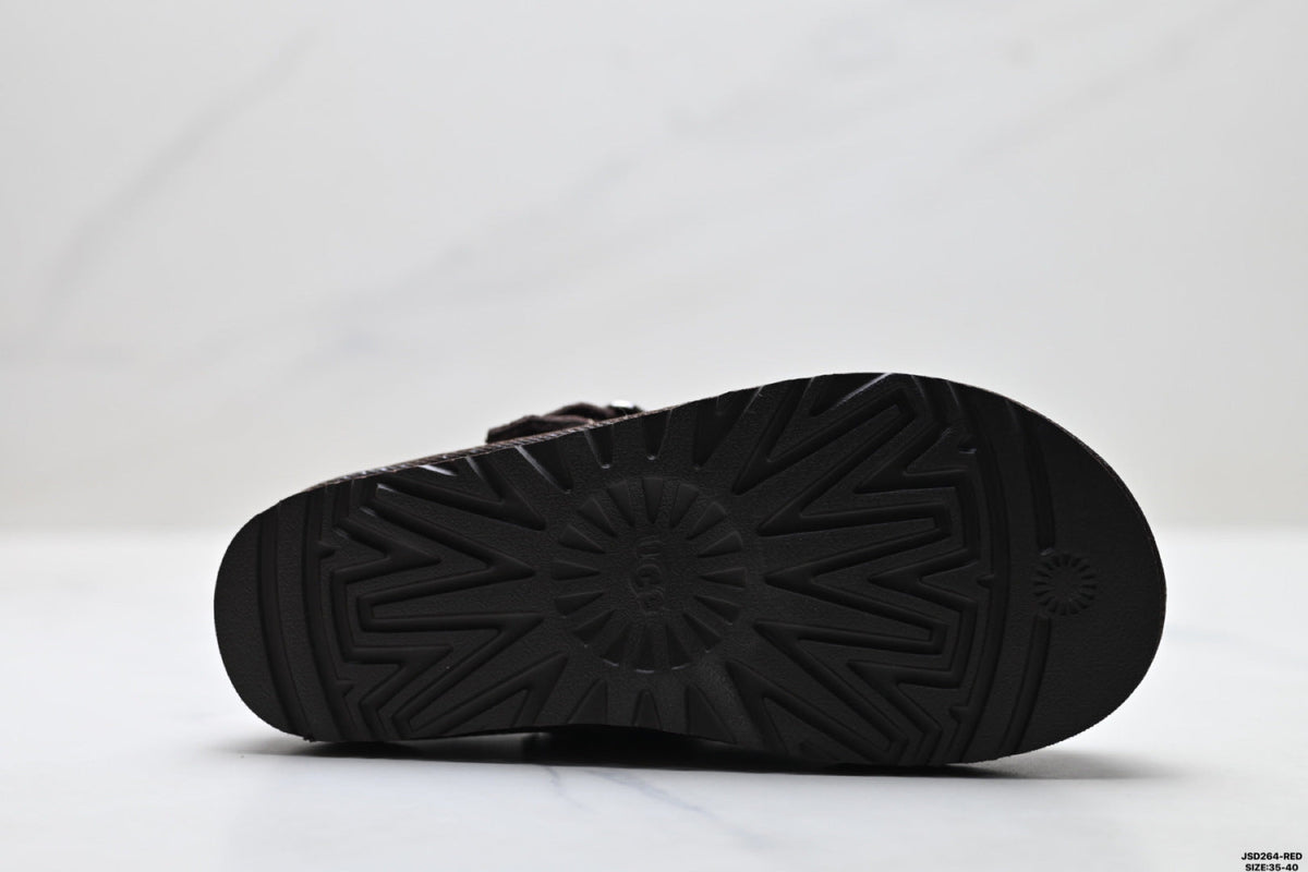UGG Ethnic-Trim Shearling Slip-On Shoes