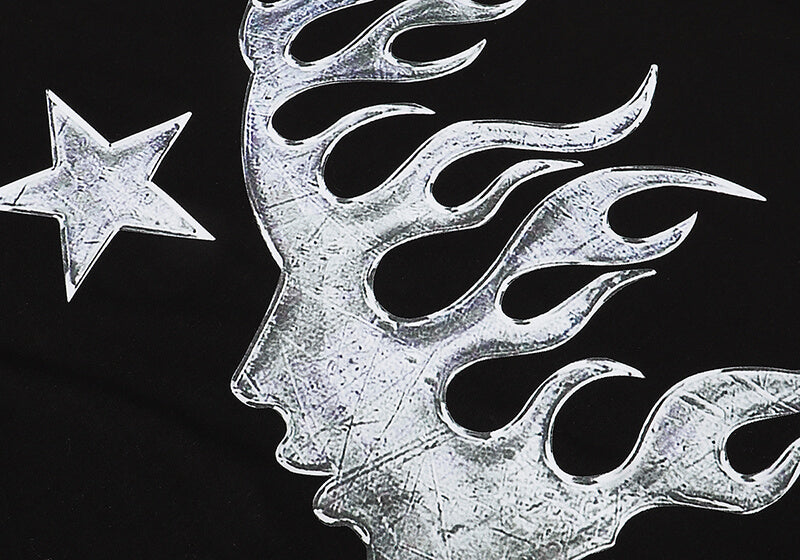 Hellstar Studios print casual T-Shirts