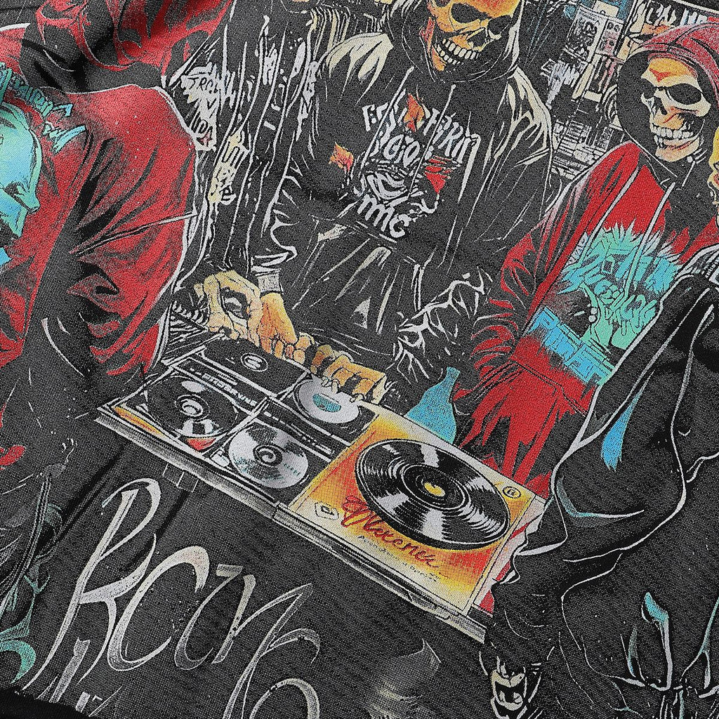 BKYS Revival Skull DJ Tour Graphic T-Shirt