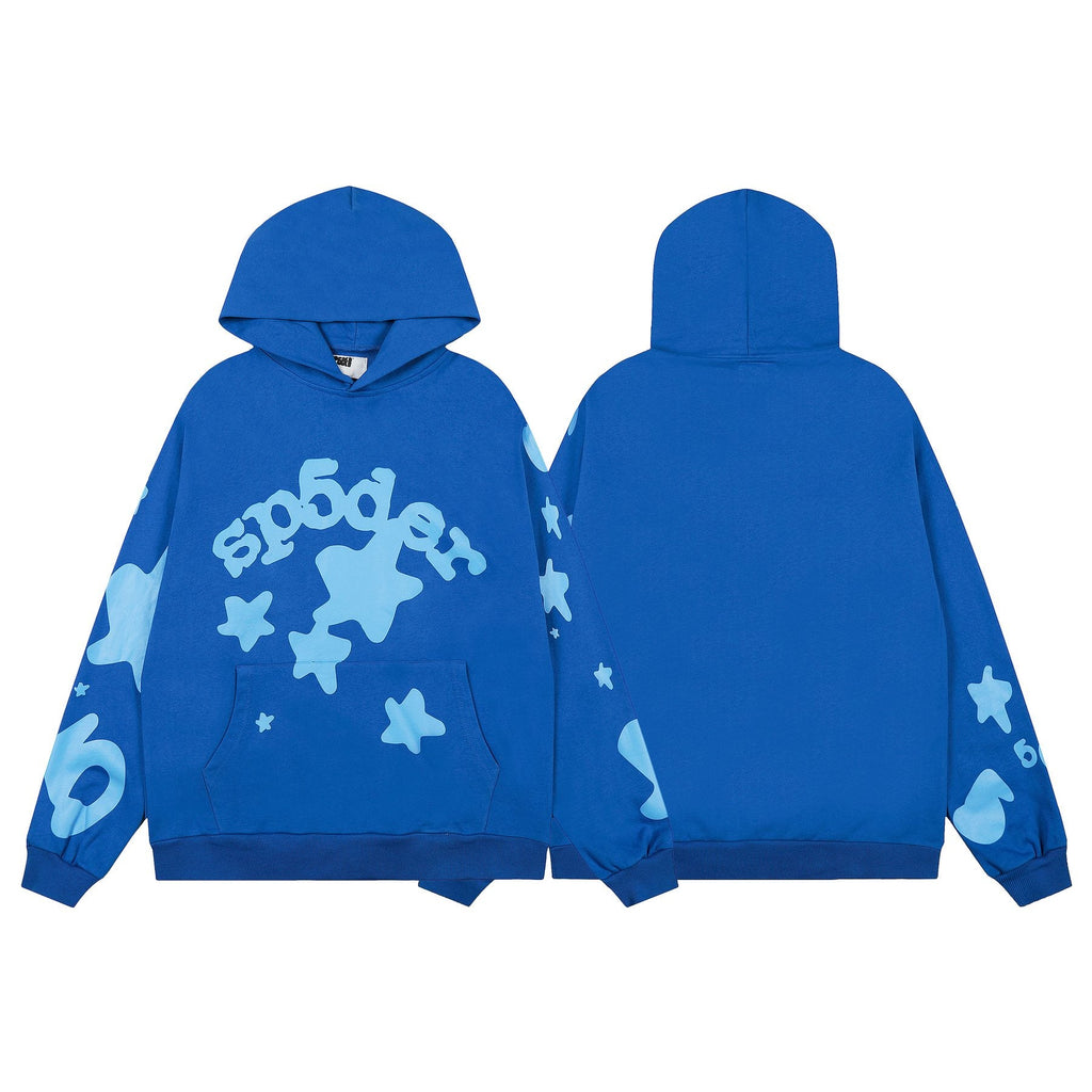 Sp5der Star Graphic Hoodie & Jogger Matching Set