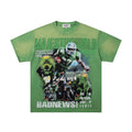 MAJESTIK Football Graphic T-Shirt