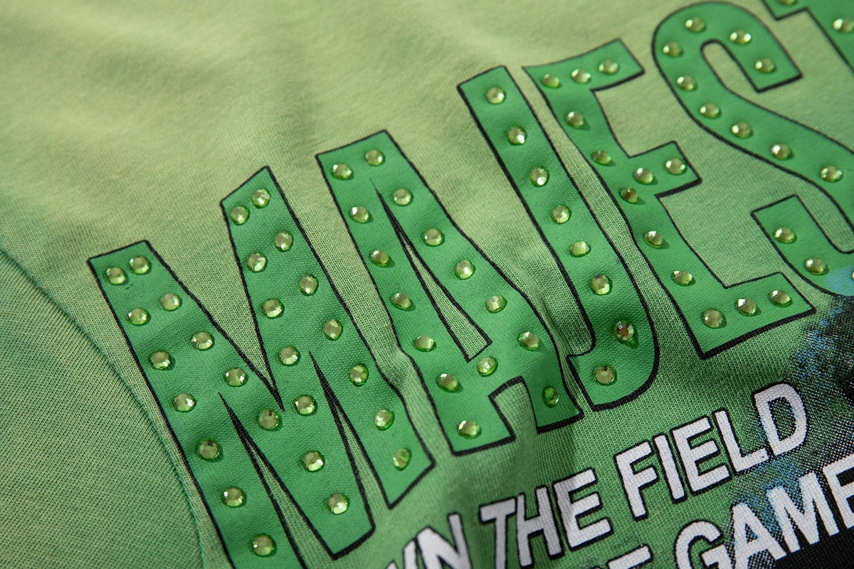 MAJESTIK Football Graphic T-Shirt