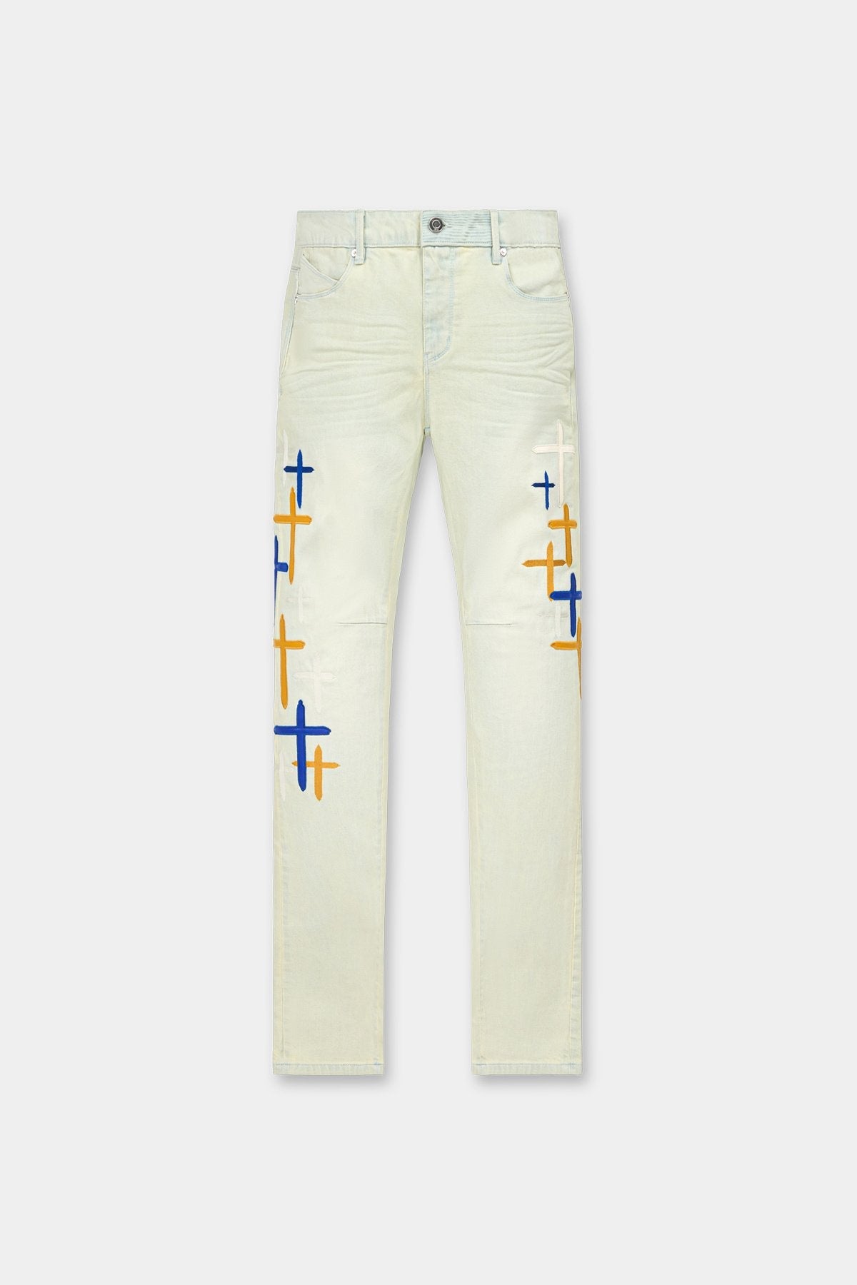 RTA Bryant Cross Patch Denim