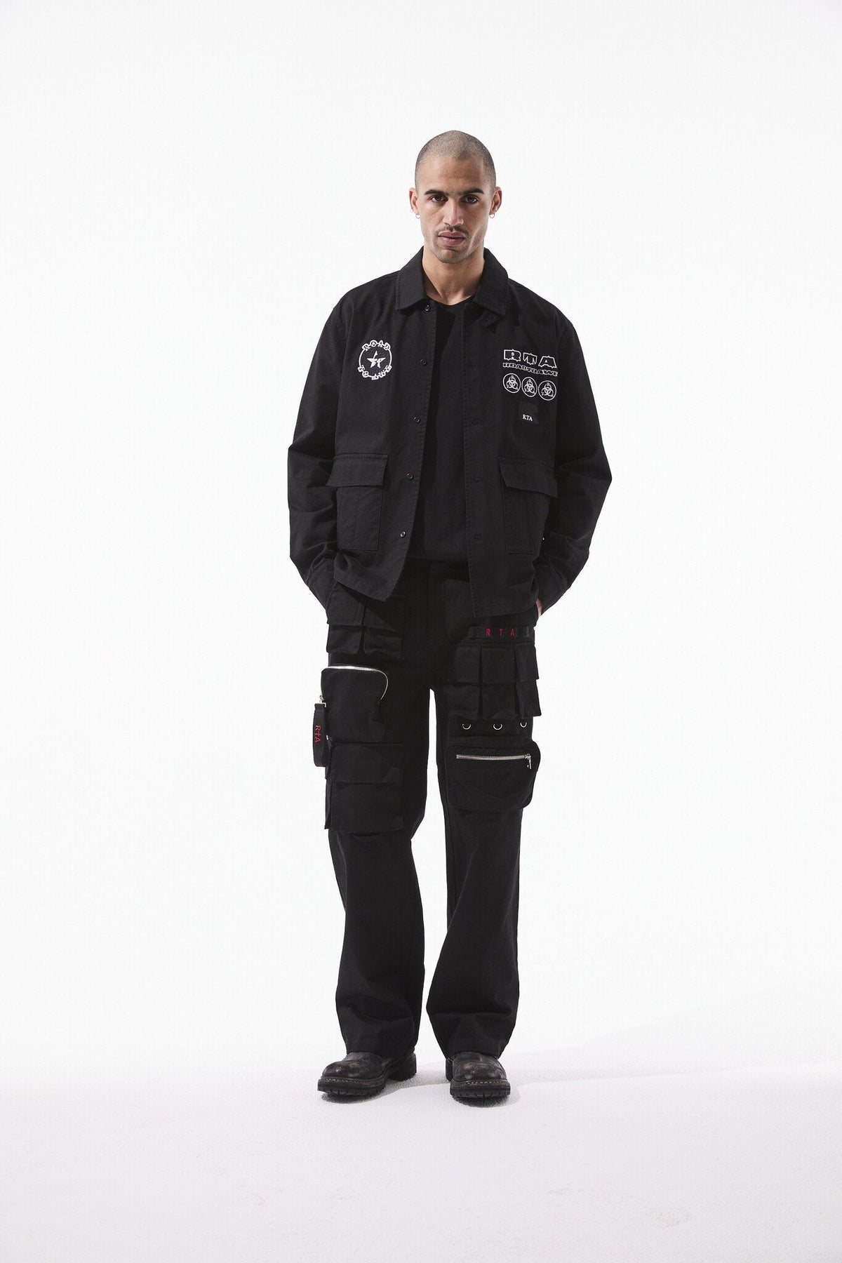 RTA Black Tactical Nick Denim