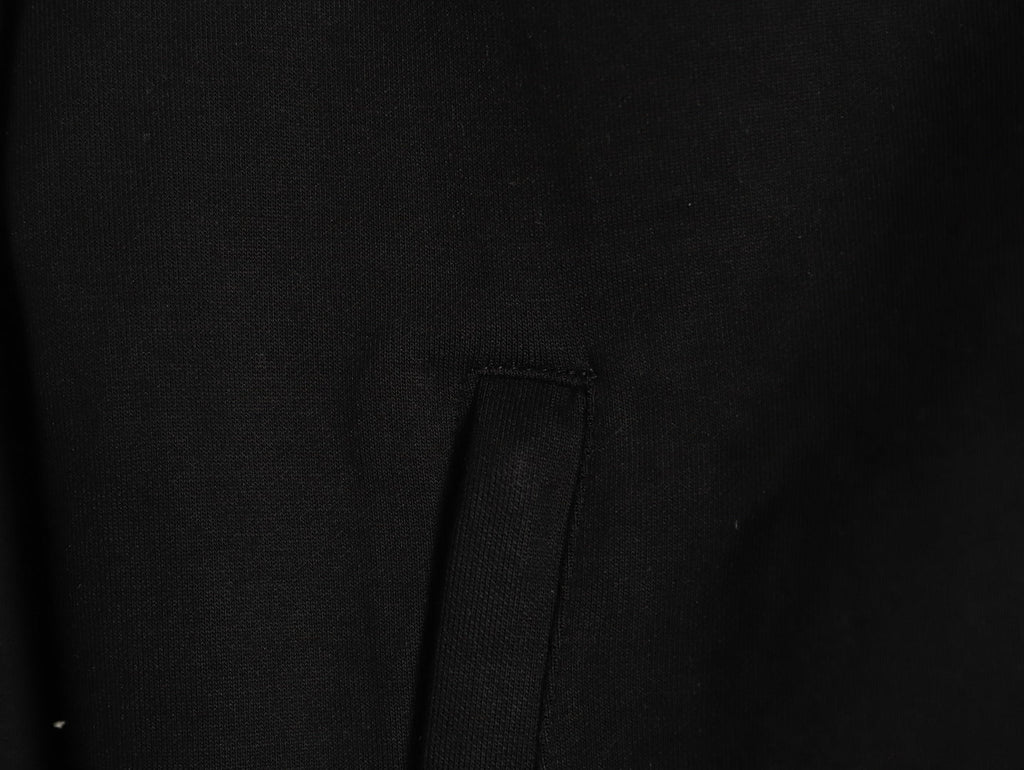 Prada Re-Nylon Panel Zip-Up Jacket - Black